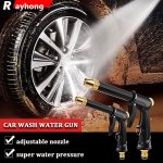 Universal Car Washing Kit: High Pressure Washer Gun Patterns Garden Watering Hose Nozzle Sprinkler - Get A Spotless Car In No Ti