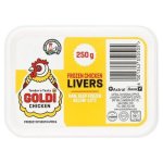 GoldX Goldi Chicken Livers 250G