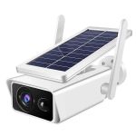 Outdoor Waterproof Cctv Surveillance Solar Powered Wifi Camera