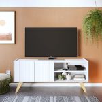 Space Tv Stand 50 White Matte