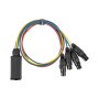 4XFTC Adaptor RJ45 To 4 X Xlr Female