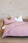 Dusty Pink Muslin Duvet Cover - Queen