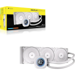 "nautilus 360 Rs Lcd Liquid Cpu Cooler 2.1"" Ips Lcd Screen RS120 Fans 360 Mm Radiator Lga 1851 1700 Amd AM5 AM4