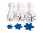 MINI Snowflake Plunger Set Of 3