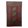 Carpet Express & Decor/handmade Color Afghan Scarlet Red/blue - 180 X 115CM