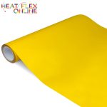 Classic Matt Medium Yellow Heat Transfer Vinyl 500MMX1M