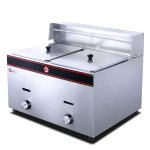 Minhaj – 6L+6L Double Tank Gas Fryer