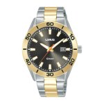LORUS Dark Grey Sunray Dial Men's Watch RH968PX9