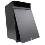 Post & Letter Box Black Econo