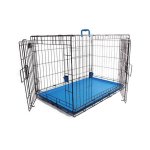 M-pets Wire Crate Small - Blue