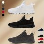 Men's Lightweight Sneakers Athletic Shoes Breathable Lace-ups