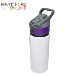 Sublimation 650ML Quick Spout Aluminium Bottle – Purple