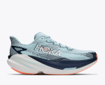 HOKA Mach X 3 Women's Running Shoes - Glimmering Blue Varsity Navy UK9
