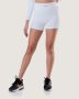 Prime State Ribbed MINI SHORTS - White - Small