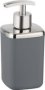 Wenko Barcelona Range Soap Dispenser - Unbreakable Anthracite 370ML