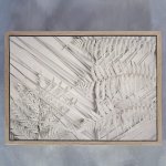 Alabaster Forest 7 Art Print - A3 Framed Canvas With Natural Wood Frame