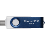Patriot Xporter X550 128GB USB 3.2 Gen 1 Swing Type C a Flash Drive