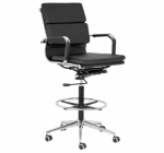 Padded Eames Draughtsman Chair