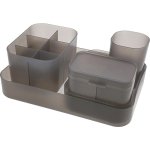 Cosmetics Organiser Storage Box With 5 Piece Sections