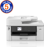 Brother Inkbenefit 4-IN-1 Mfc A3 A4 Print Wired & Wireless Connectivity 5YR Onsite