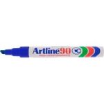 Ek 90 Chisel Point Permanent Marker 2.5MM Blue Box Of 12