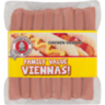 Family Chicken Viennas 1KG