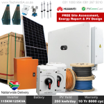 Huawei M2 115KW Inverter High-voltage 134 Kwh Solar Kit