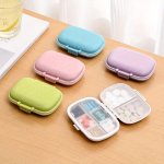 1PC MINI Portable Large Capacity Medicine Box Jewelry Storage Box Split Package Pills Tablets Sealed Storage Pill Organizer