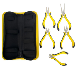 MINI 5 PC Plier Set With Carry Bag