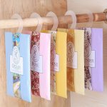 5PCS Hanging Wardrobe Scented Sachet Wardrobe Odor Removal Scented Bag Portable Sachet Wardrobe Air Fresheners Household Gadgets