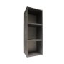 Cube Storage 3 Boxes Grey W35.6CMXD35.6CMXH103.6CM