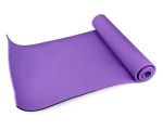 Plush Yoga Exercise Mat - Purple