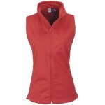 Ladies Cromwell Softshell Bodywarmer Red