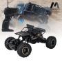 1:16 Scale Rc 4WD Rock Crawler - Black With Rubber Tyres