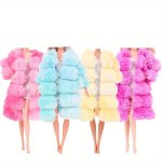 Doll Clothes Party Dress Wedding Evening Outfit Doll Accessories For 30CM 11.8INCH Doll Diy Gifts No Doll