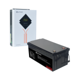 Switched 2560WH LIFEP04 Battery + Switched 3000VA 2400W Inverter – Off-grid