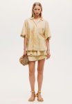 Studio: Patterned Tiered Skirt - Yellow