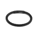 Mens Twisted Metal Cord Bracelet