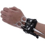 Salon Armor Narrow Cuff With Silver Strap