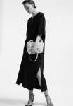 Twist-detail T-Shirt Dress - Black