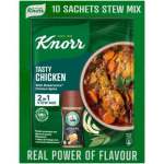 Knorr Tasty Chicken With Robertson’s Chicken Spice 2 In 1 Stew Mix 45GR 10S