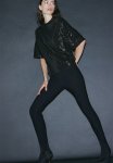 Sequined Top - Black