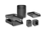 Desk Set- Round Pefrorated Steel Range – 810BL