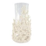 Coral Hurricane Candle Holder - Classic