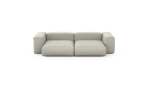 Two Module Sofa - Linen - Stone - 272CM X 136CM