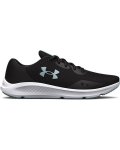 Women's Ua Charged Pursuit 3 Tech Running Shoes - Black 7