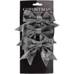 Bow Velvet Grey