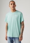 Levi's Short Sleeve Relaxed Fit Tee Coolmax Hl Logo - Aqua