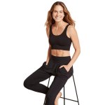 Ribbed Seamless Bra Assorted - Medium Storm