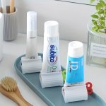 3PCS Easy Squeeze Toothpaste Dispenser Set - Space-saving Adjustable Rolling Design For Complete Oral Care